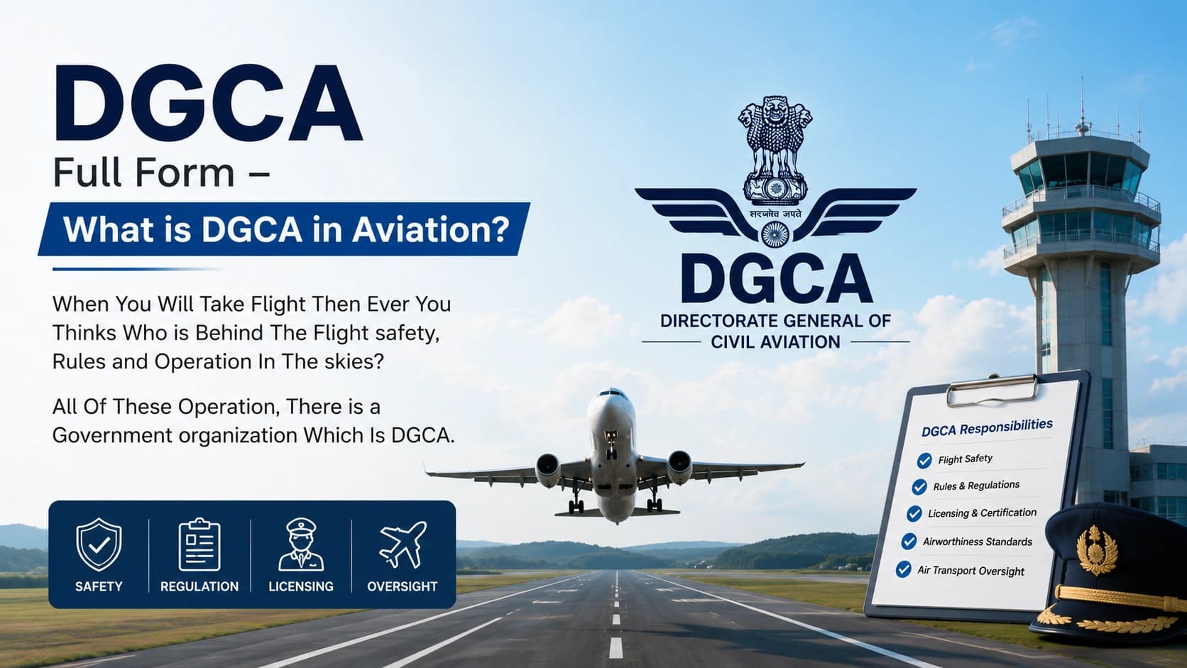 DGCA Full Form and What the DGCA Does