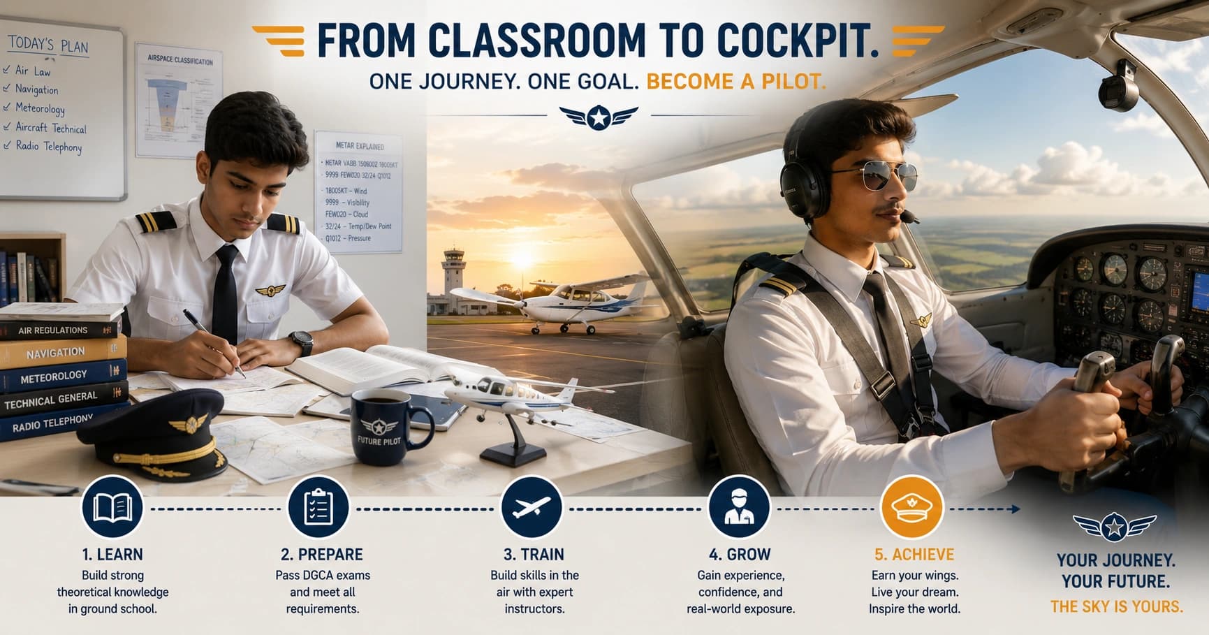 What is Pilot Training? Complete Guide to PPL and CPL Courses in India (2026)
