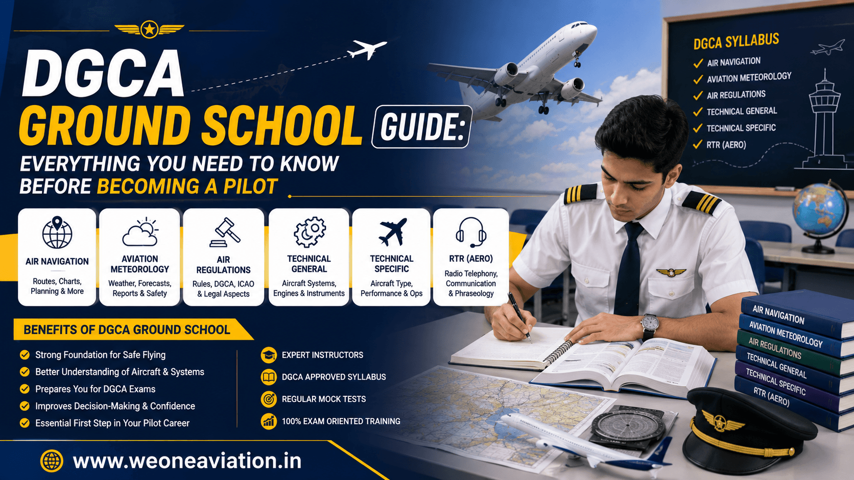 DGCA Ground School Guide: Everything You Need to Know Before Becoming a Pilot