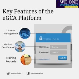 Key Features of the eGCA Login