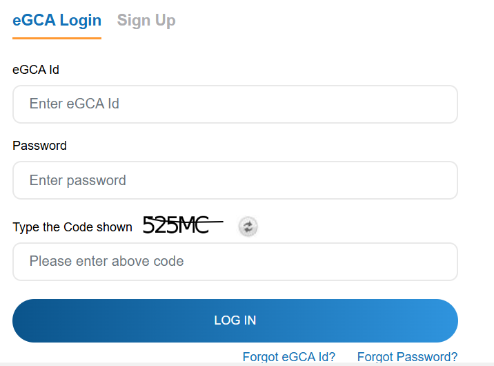 Egca Login