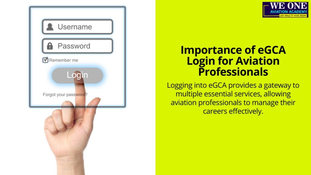 Importance of eGCA Login for Aviation Professionals