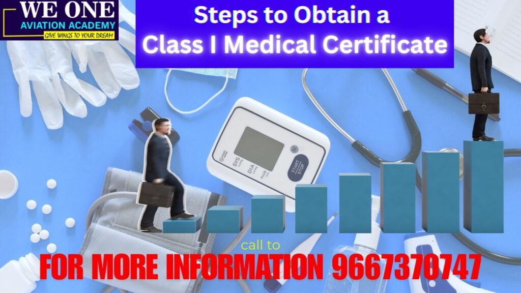 Steps to obtain Class 1 Medical Certificate