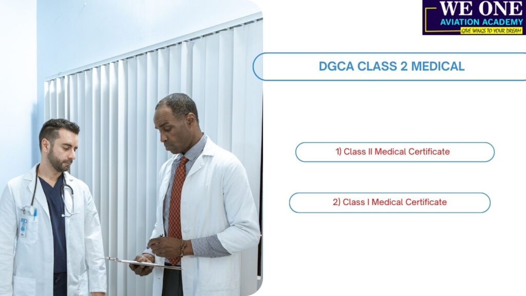 Dgca Class II - class 1 Medical